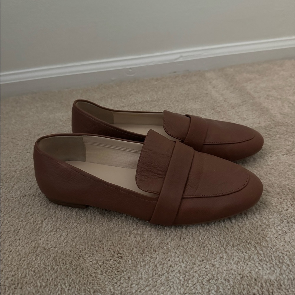 Cole Haan Tan Leather Loafers